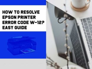 How to Resolve Epson Printer Error Code W-12