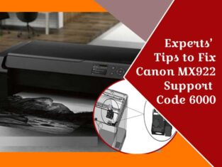 Canon MX922 Support Code 6000