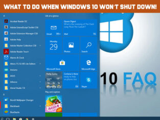 What to Do When Windows 10 Won’t Shut Down
